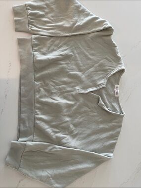 Women’s Lightweight Sage Crewneck Sweatshirt - Hippy Rose